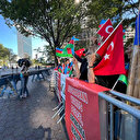 Birleşmiş Milletler Genel Merkezi önünde 'Ermenistan' protestosu