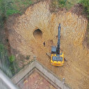 Yol çalışmalarında bulunan mağaranın kültürel bir özelliği olmadığı tespit edildi