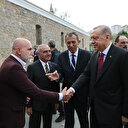 Cumhurbaşkanı Erdoğan Şahkulu Sultan Dergahı ve Cemevi'ni ziyaret etti