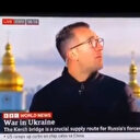 BBC muhabiri Kiev'deki patlamaya canlı yayında yakalandı