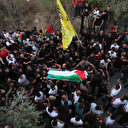 Filistin'de çocuklar şehit arkadaşını son yolculuğuna uğurladılar