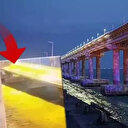 Kıyameti koparacak iddia: Kırım Köprüsü'ndeki patlama ile ilgili şok görüntü