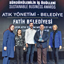 Fatih Belediyesi’ne ‘Atık Yönetimi’ ödülü