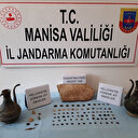 Manisa’da bir evde tarihi eserler ele geçirildi