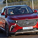 Cumhurbaşkanı paylaştı: İşte Erdoğan'ın TOGG'un direksiyonundaki anları