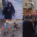 İstiklal Caddesi'nde bombalı saldırı: Teröristin kaçış anı kamerada