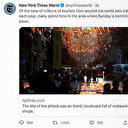 Taksim'deki hain saldırıyı 'turizm' vurgusuyla servis eden New York Times paylaşımını kaldırdı
