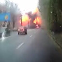 Zelenskiy sosyal medya hesabından Rus füzesinin düşme anını yayınladı