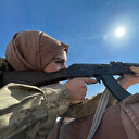 Şehit babanın izinde güvenlik korucusu oldu: Annelik ve vatan savunması en kutsal görev