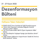 İletişim Başkanlığı yayımladı: İşte haftanın yalan haberleri