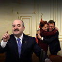 Bakan Varank'tan 'sarılma' tepkisi: Kasetle gelen genel başkana darbe girişimi