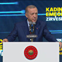 Cumhurbaşkanı Erdoğan: Sözde modernlik iddiasıyla kadınlarımızı dışlayan zihniyetin ülkemizde nobranlıklarına şahit olduk