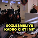 Sözleşmeli memur kadroya geçiyor! Sözleşmeliye kadro düzenlemesi yasalaştı mı?
