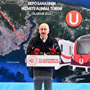 Ulaştırma ve Altyapı Bakanı Karaismailoğlu: Halkalı-İstanbul Havalimanı Metro Hattı'nın yüzde 87'si tamamlandı