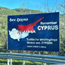 Yunanistan'dan Kıbrıs provokasyonu: Haritadaki KKTC bölgesini kanlı biçimde resmettiler