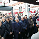 Binali Yıldırım eniştesinin cenazesine katıldı