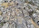 Gazze''deki yıkım havadan görüntülendi