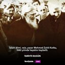 Mehmed Zahid Kotku hayatını kaybetti
