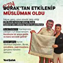 CZN BURAK'TAN ETKİLENİP MÜSLÜMAN OLDU