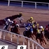 Jockeys tumble from horses during race in southern Turkey