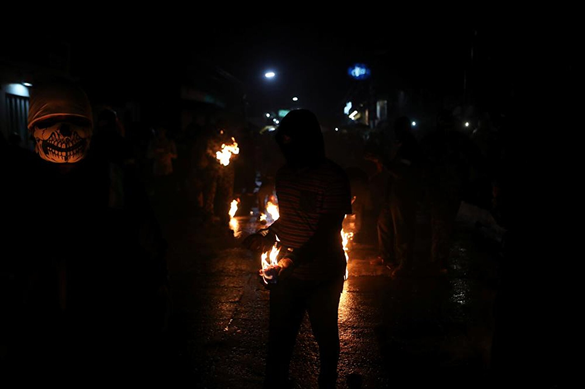 Balls of Fire festival in El Salvador