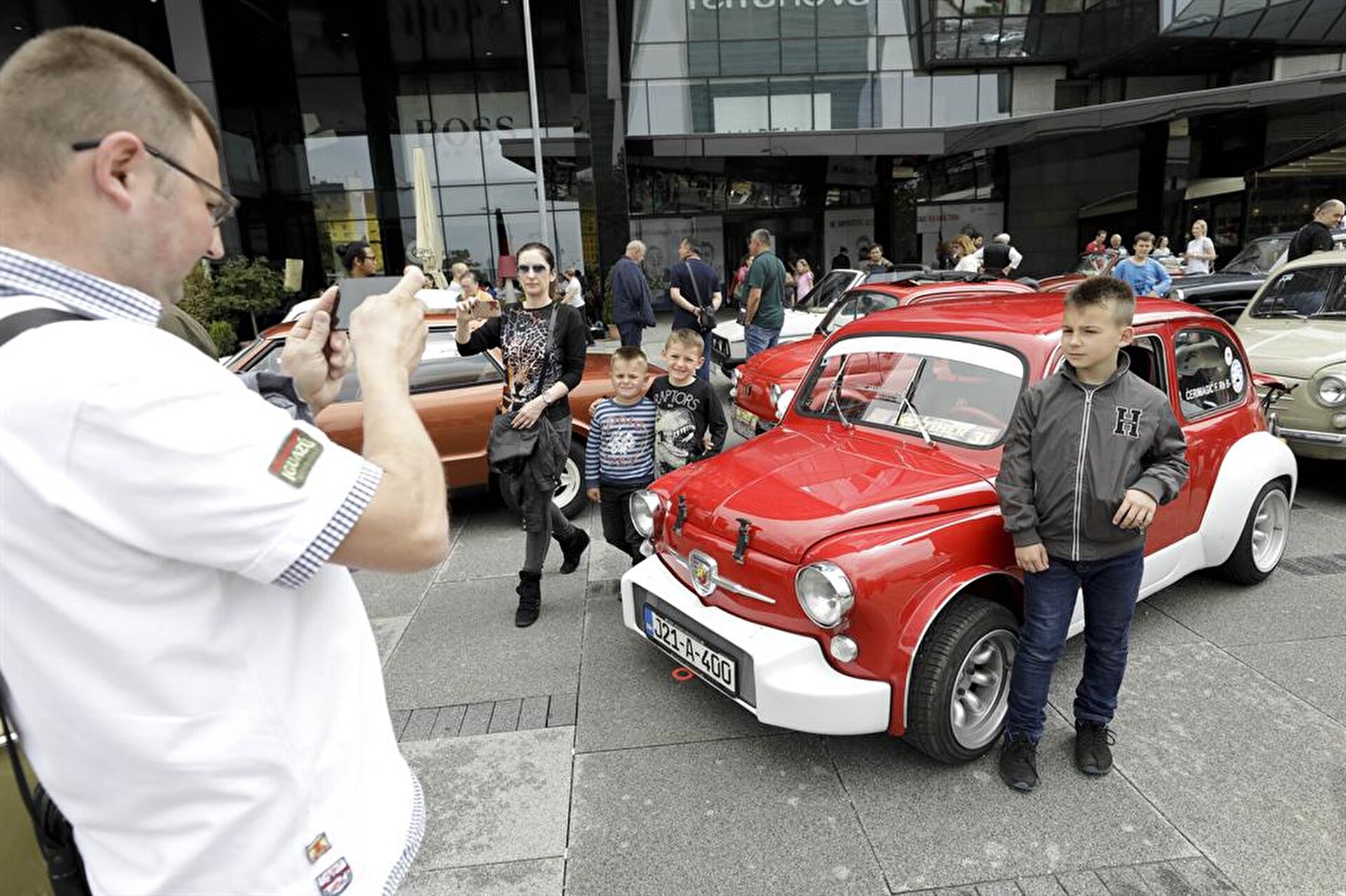 Vintage cars and motorcycles turn heads in Sarajevo
