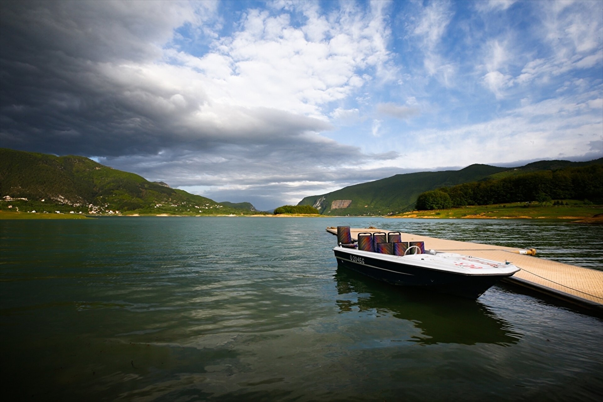 Silence in Bosnia and Herzegovina's Rama Lake due to Covid-19