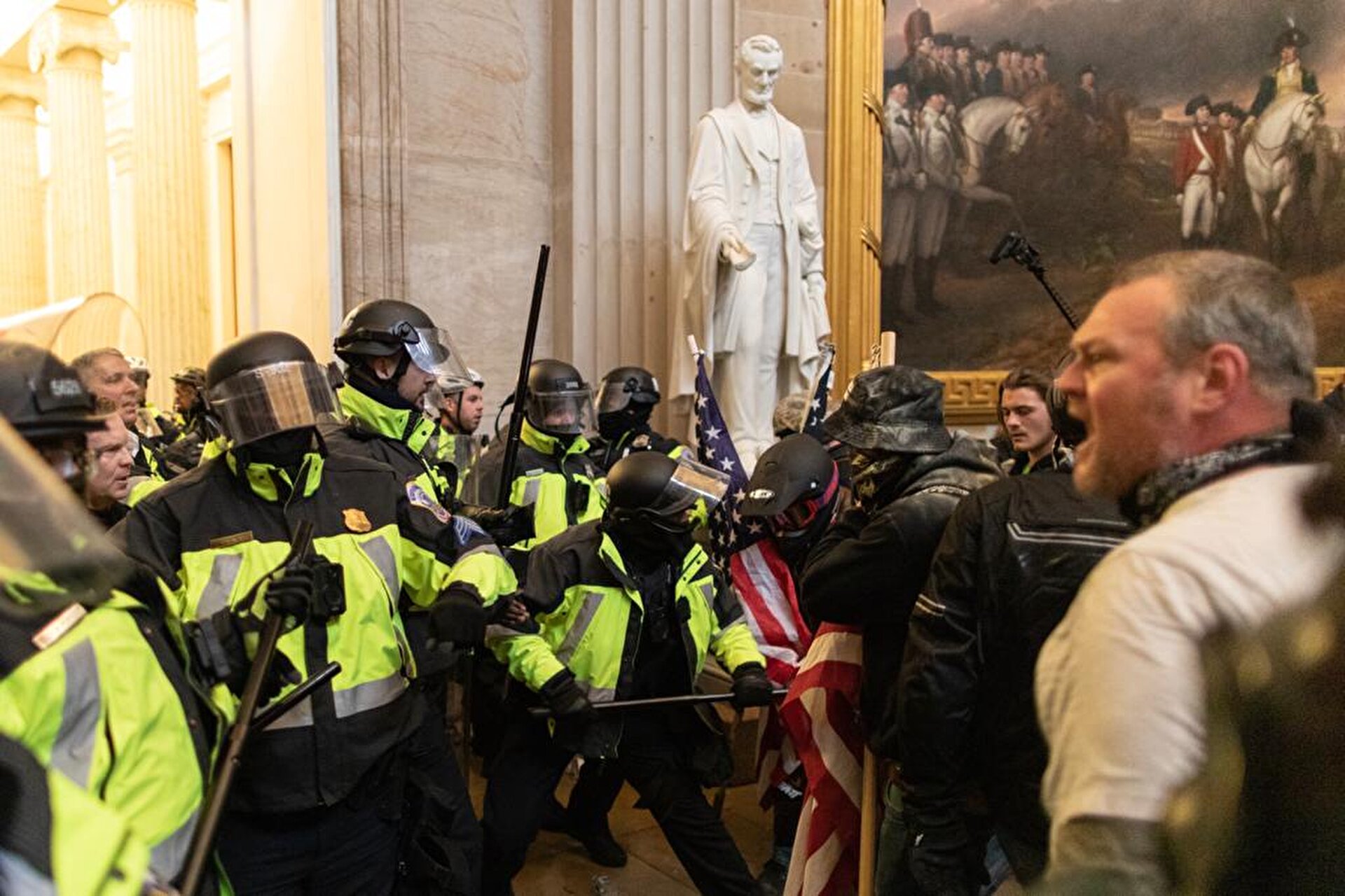 Trump supporters storm US Capitol, clash with police