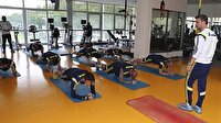 Fenerbahçe salonda çalıştı
