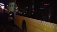Metrobüs kazası E-5'i kapattı!