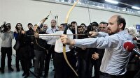 'Ya hak' dedi, engelliler ile ok attı