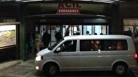 'Önemli hasta'dan doktora sedye dayağı
