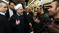 Ruhani ofise metroyla gitti