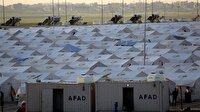 AFAD kampında çamursuz kış