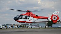 Ambulans helikopterler 'sağlık' için semalarda