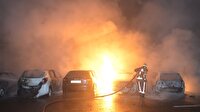 İstanbul'da 9 otomobil kundaklandı