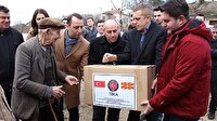 TİKA'dan Makedonya’daki selzedelere yardım