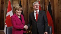 Merkel Kanada’da