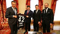 Davutoğlu Fikret Orman'ı kabul etti