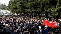 Şehit pilot gözyaşları içinde toprağa verildi