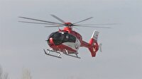 Hava ambulansı onun için havalandı