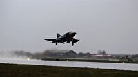 RF-4E uçakların jübile uçuşundan kareler
