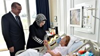 Erdoğan çiftinden Güven Sağlık Kampüsü'nde hasta ziyareti