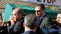 Erdoğan, cenazeyi omzunda taşıdı