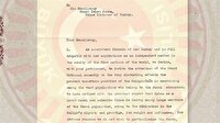 İstiklal Mahkemesi zabıtlarındaki "hilafet" mektubu