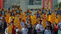 Kırgızistan'da zafer kutlamaları başladı
