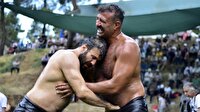 Çömlekçi'de başpehlivan Hasan Zeybek