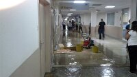 İzmir'de acil servisi su bastı
