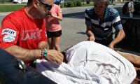 Bodrum'da yaralı halde bulundu