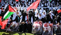 Gazze'de Erdoğan'a sevgi seli